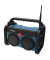 DAB85BL Baustellenradio blau, schwarz