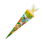 Schultüte Tier-ABC 35,0 cm mehrfarbig