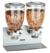 Müslispender silber 2 x 3,5  l