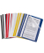 Schnellhefter 015-2345-002-98, A5, 2x schwarz/weiß/gelb/rot/blau, Polypropylen (PP), Vorderdeckel transparent