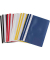 Schnellhefter 015-2345-002-98, A5, 2x schwarz/weiß/gelb/rot/blau, Polypropylen (PP), Vorderdeckel transparent