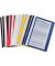Schnellhefter 015-2345-002-98, A5, 2x schwarz/weiß/gelb/rot/blau, Polypropylen (PP), Vorderdeckel transparent