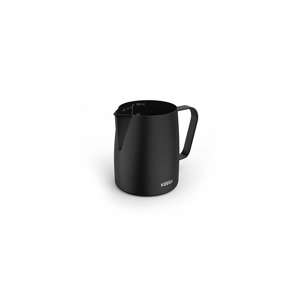 4047443494108 - Xavax Barista-Milchkännchen aus Edelstahl Milchschaum-Kanne 350ml Schwarz-matt 4047443494108 - Xavax Barista-Milchkännchen aus Edelstahl Milchschaum-Kanne 350ml Schwarz-matt