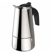 Espressokocher silber, 4 Tassen