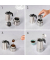 xavax Espressokocher silber, 4 Tassen