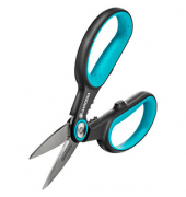 Kräuterschere HerbCut türkis, schwarz 17,3 cm