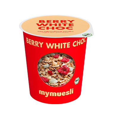 Berry White Choc Bio-Müsli 85,0 g Berry White Choc Bio-Müsli 85,0 g