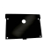 Fachteiler für Regale schwarz 22,6 x 1,0 x 15,3 cm