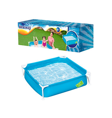 Frame-Pool Family 365,0 l blau 122,0 x 122,0 x 30,5 cm