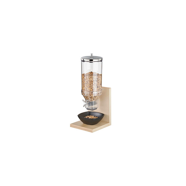 4004133139879 - Müslispender Bridge Ahorn hellbraun silber 45 l 4004133139879 APS 4004133139879 - Müslispender Bridge Ahorn hellbraun silber 45 l 4004133139879 APS