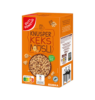 Knusper Schoko & Keks Müsli 600,0 g Knusper Schoko & Keks Müsli 600,0 g