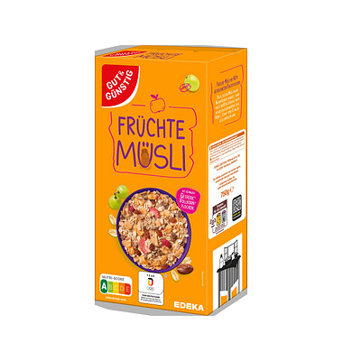 Früchte Müsli 750,0 g Früchte Müsli 750,0 g
