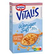Vitalis Knusper Pur weniger süß Müsli 600,0 g
