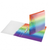 Ringbuch Rainbow 1141404, A4 20mm Ring-Ø Polypropylen (PP) Regenerat~Farbe|Motiv|~