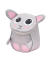 Kindergartenrucksack Mini Animals MS Mouse Kunstfaser grau