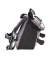 Kindergartenrucksack Mini Animals Raccoon Kunstfaser grauschwarz