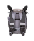 Kindergartenrucksack Mini Animals Raccoon Kunstfaser grauschwarz