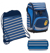 Schulranzen-Set Comfy Pack Lining Girl Kunstfaser blau