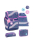 Schulranzen-Set Smarty Amazing Polka Kunstfaser blau