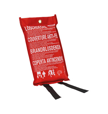 Feuerl&ouml;schdecke LD1118 866722, 100x100cm, Glasfasergewebe