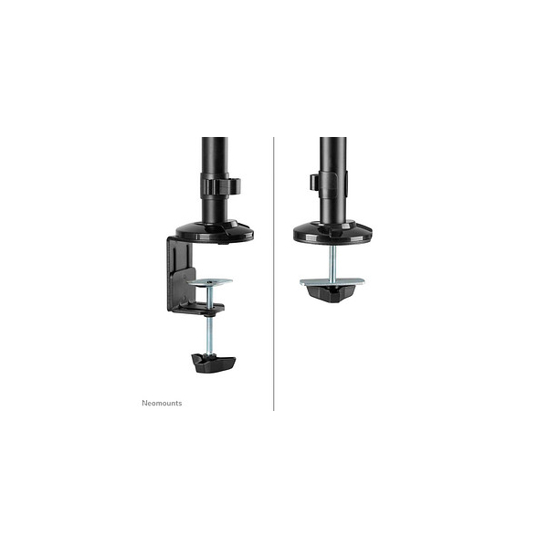 Neomounts höhenverstellbarer PC-Tisch schwarz für 1 Monitor, 1 
