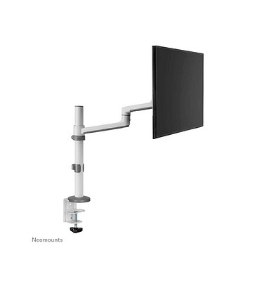 Monitor-Halterung weiß für 1 Monitor, Tischklemme