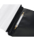Schnellhefter 015-2345-001-07, A5, schwarz, Polypropylen (PP), Vorderdeckel transparent