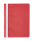 Schnellhefter 015-2345-001-01, A5, rot, Polypropylen (PP), Vorderdeckel transparent