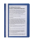 Schnellhefter 015-2345-001-11, A5, blau, Polypropylen (PP), Vorderdeckel transparent