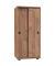 Schiebetürenschrank Ulas, 919822 honig-eiche 2 Fachböden 49,0 x 37,7 x 108,7 cm