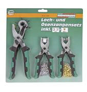 BRÜDER MANNESMANN Loch-Ösenzange M10993 Set