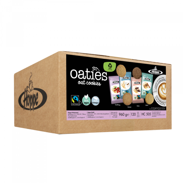 8710665922693 - Hoppe Konferenzgebäck OATIES Hafer HC505 120St 8710665922693 900 Gramm
