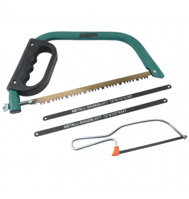 BRÜDER MANNESMANN Bügelsäge M30132 300mm +Sägebogen 150mm