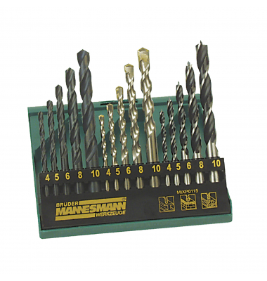 Kombi-Bohrersatz M54315 15tlg.