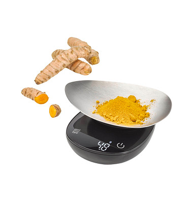 Küchenwaage FinoCompact schwarz für max. 0,5 kg