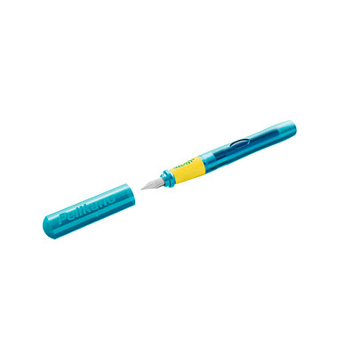 Pelikano Junior Patronenfüller türkisgelb A (für Anfänger)