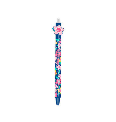 Girls Gelschreiber Blume, Schreibfarbe: blau