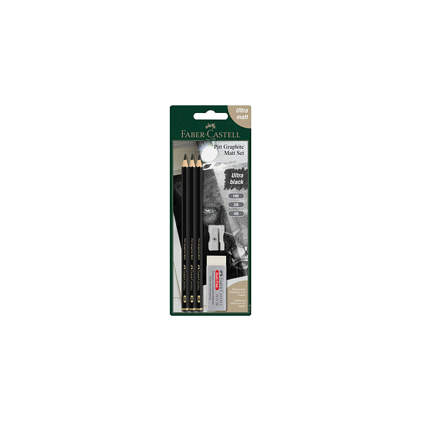 4005401152965 - Pitt Graphite Bleistift-Set HB schwarz 1 Set 4005401152965 Faber-Castell 4005401152965 - Pitt Graphite Bleistift-Set HB schwarz 1 Set 4005401152965 Faber-Castell