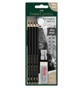 Pitt Graphite Bleistift-Set 2B schwarz 1 Set