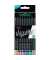 Buntstifte-Set Black Edition Metallic, 116415, farbig sortiert, dreikant, ergonomisch, Packung