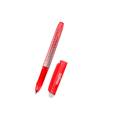 ONLINE magiXX Classic Gelschreiber rotsilber 0,7 mm, Schreibfarbe: rot
