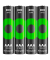 4 GP Akkus ReCyko+ PRO Micro AAA 800 mAh
