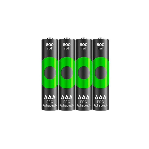 4891199223174 - GPRCP80AAA174C4 GP Battery Akkus -Universal- 1x4 GP ReCyko Pro NiMH Akkus AAA Micro 800mAh Pro GPRCP80AAA174C4 4891199223174