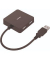 Hub, manuell, USB 2.0, Ger&auml;teanschl&uuml;sse: 4 an 1, schwarz