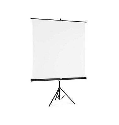 Stativleinwand 2in1 1:1, 155 x 155 cm Projektionsfläche