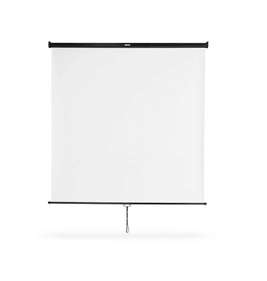 Rolloleinwand 1:1, 175 x 175 cm Projektionsfläche