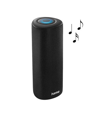  Bluetooth-Lautsprecher Pipe 3.0 00188202, schwarz