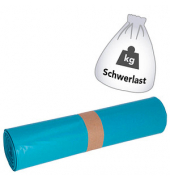 Müllsäcke 20067 Standard, blau, 120 Liter, offen, stark