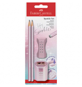 Grip Sparkle Bleistift-Set B rose metallic 1 Set