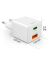 Ladeadapter weiß, 30 Watt